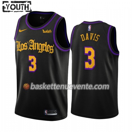 Maillot Basket Los Angeles Lakers Anthony Davis 3 2019-20 Nike City Creative Swingman - Enfant